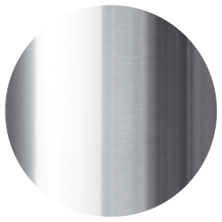Satin stainless steel